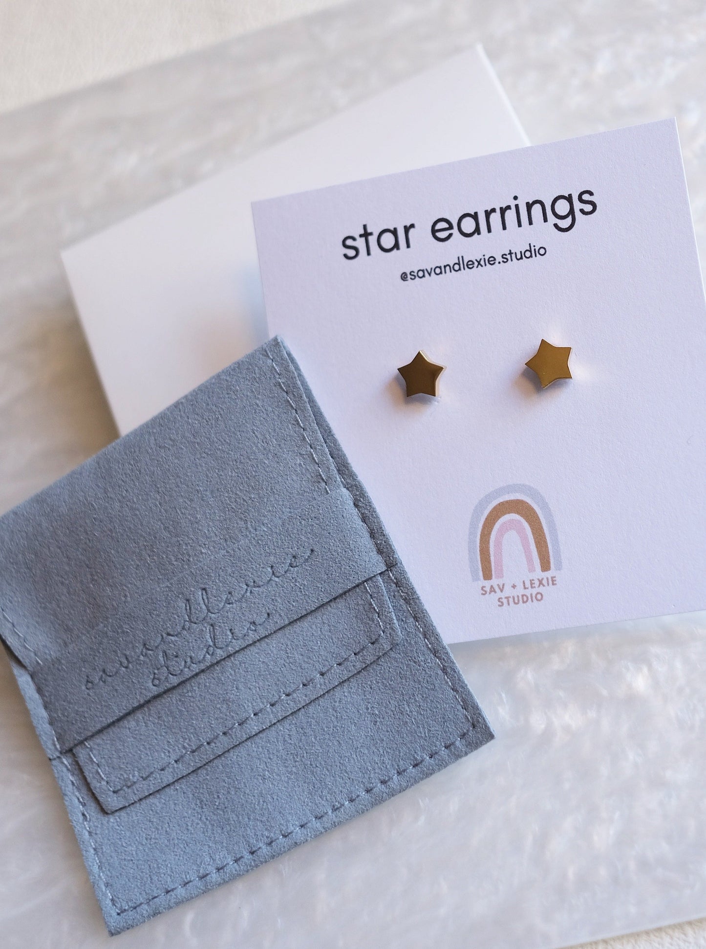 star earrings