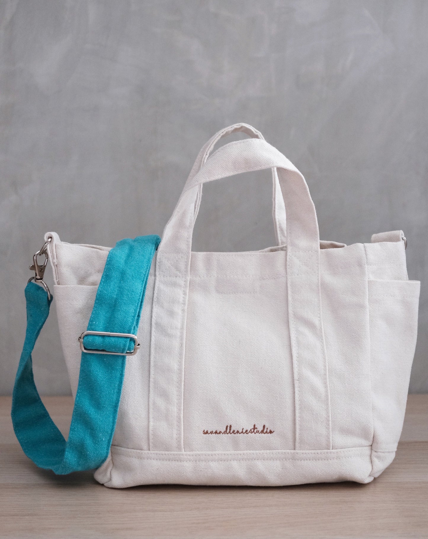 mini tote: canvas